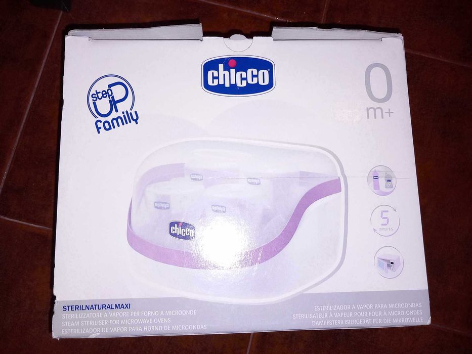 Esterilizador de biberões para microondas