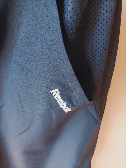 Spodnie sportowe męskie Reebok,granatowe,rozm L,