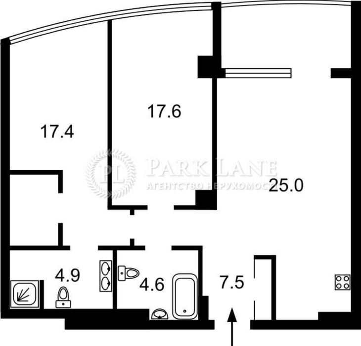 2-кімн., ТОП ЦІНА! Taryan Towers, Вид на Дніпро, Центр, Печерськ