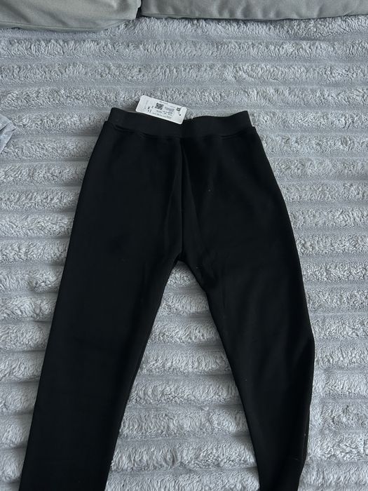 чорні лосини з хутром