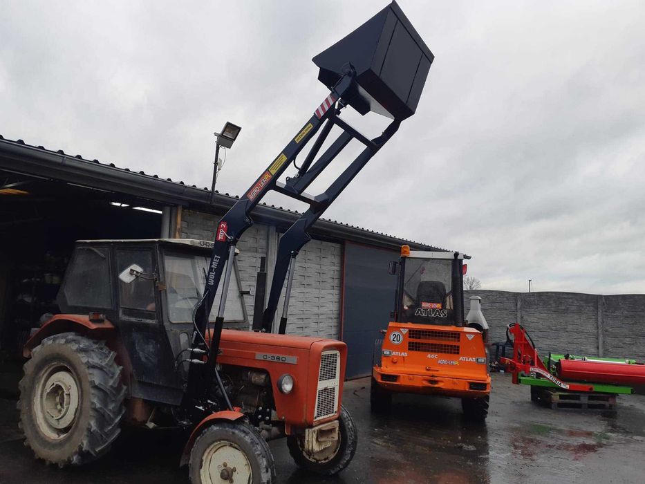 c330 2 sek łyżka widły Raty WOLMET ładowacz czołowy Montaż dowóz