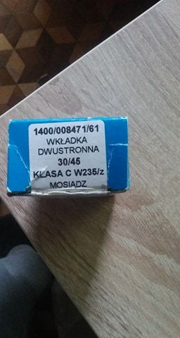 WILKA wkładka 30/45 klasa C