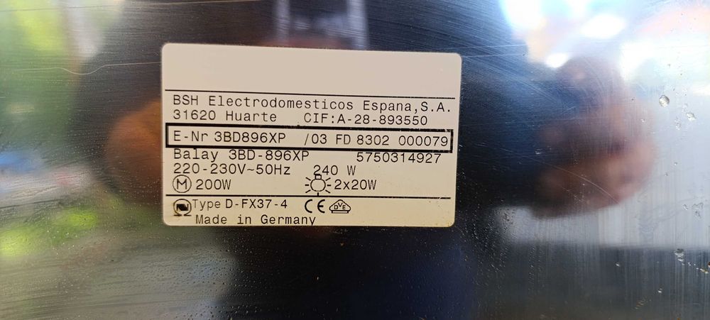 exaustor de cozinha Balay