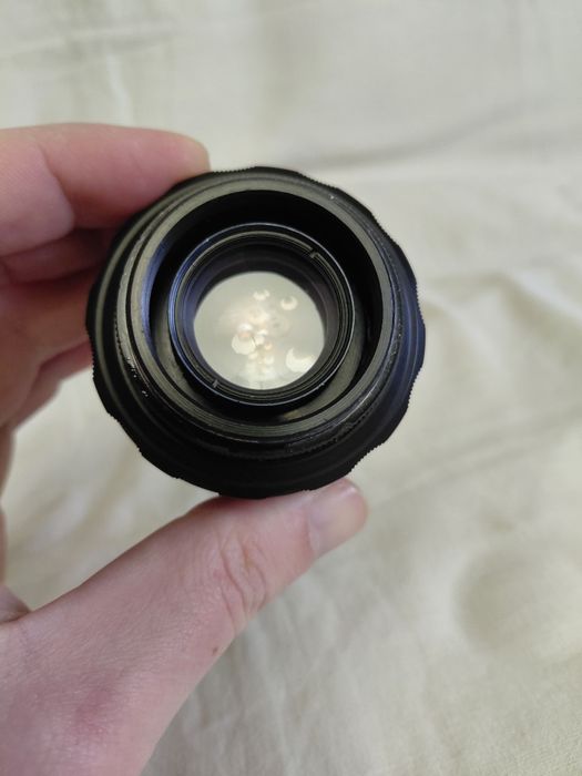 Фотоапарат Зенит- Е, об'єктив гелиос 44-2.