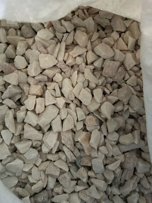Grys kamień ozdobny ogrodowy jasny duży worek
