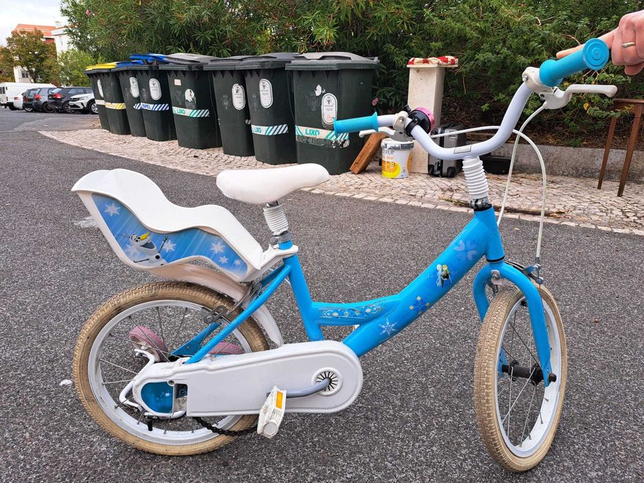 Bicicleta de criança Disney Frozen