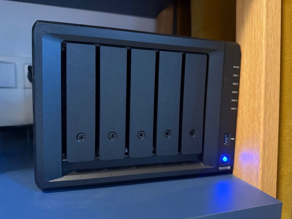 Serwer NAS DS1019+ Synology 8GB RAM