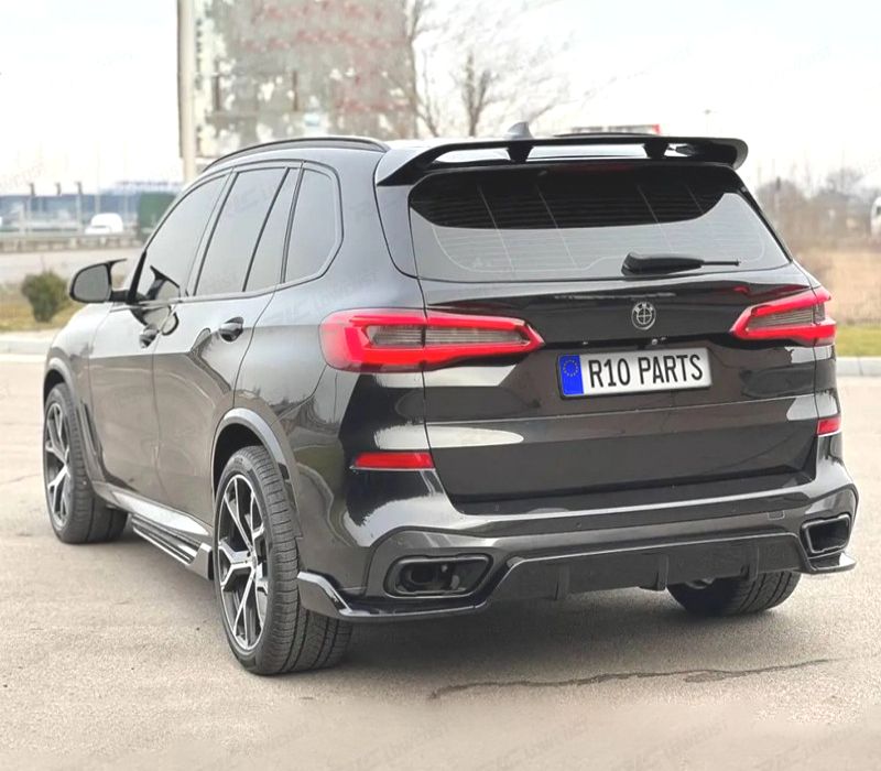 KIT CARROÇARIA BMW X5 G05 18-22 LOOK BLACK KNIGHT PRETO BRILHANTE
