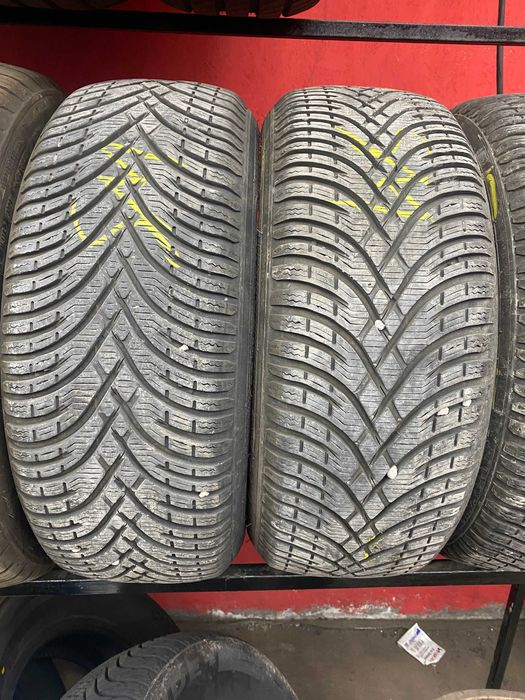 205/55R16 Dwie używane opony zimowe Kleber
