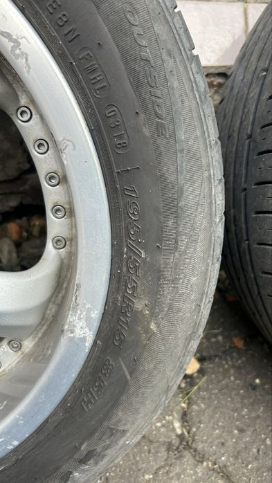 Резина с дисками R15 195/55 4/98-4/100