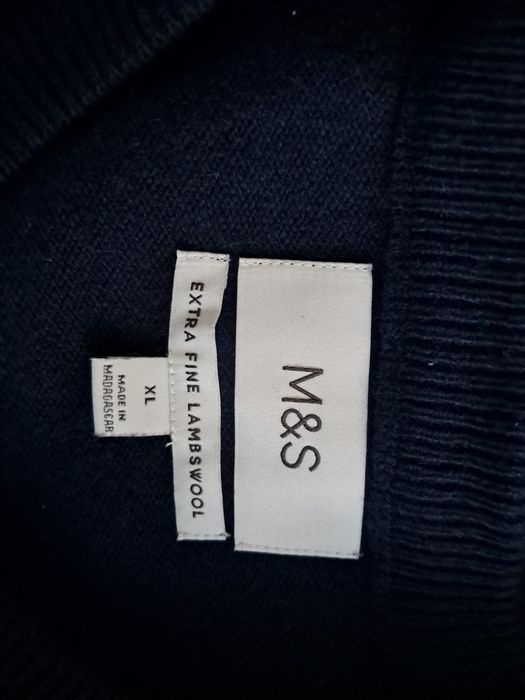 Свитер шерсть 100% вовняний светр вовна marks&spenser разм xl