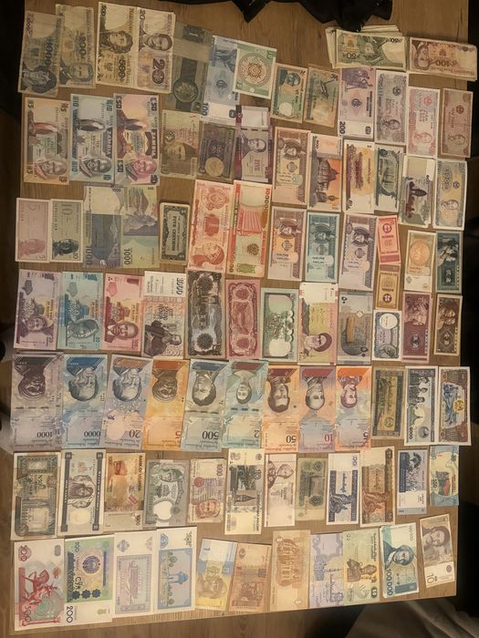 Banknoty świata mix