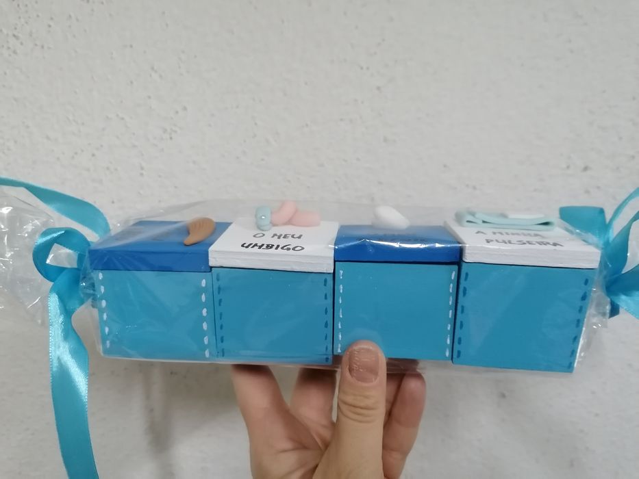 Kit lembrança bebé menino