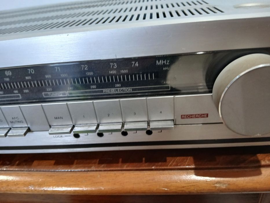 Tuner radiowy UNITRA AS 632 SREBRNY.