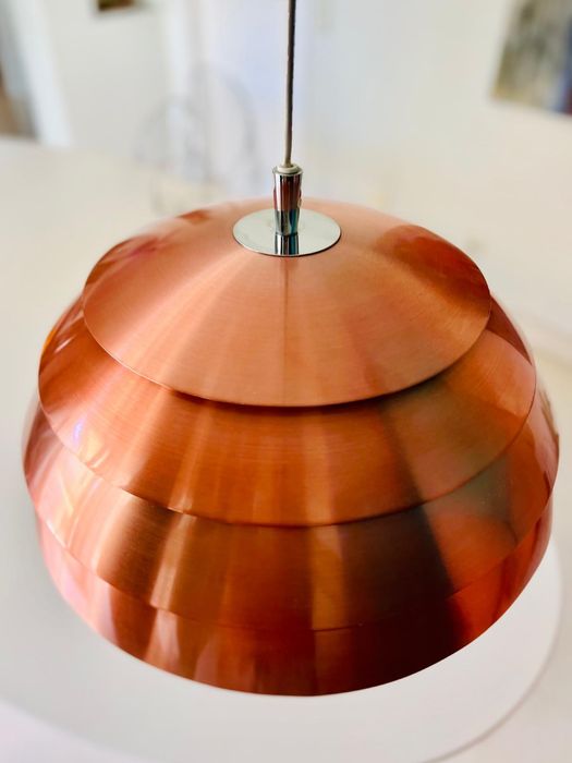 Candeeiro de tecto Belid - cor cobre