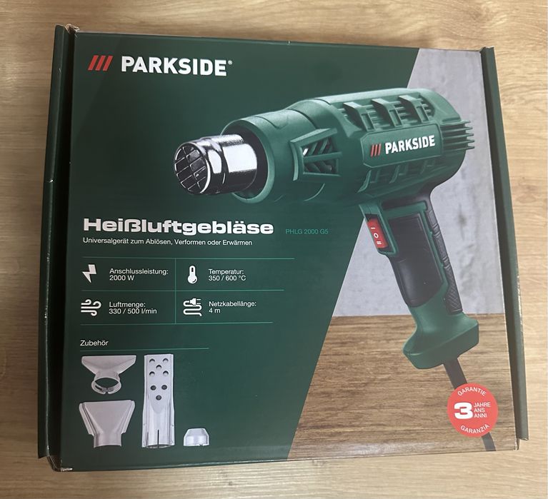 Фен промишлений Parkside