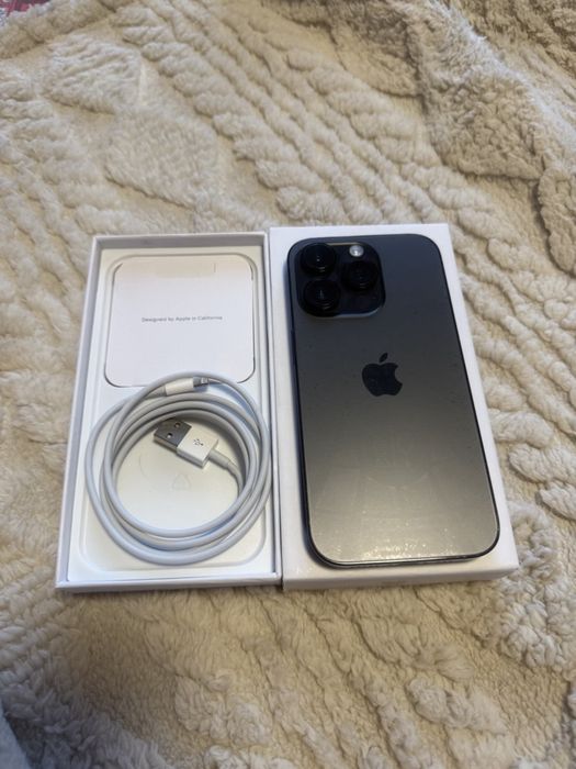IIPHONE 14 pro black 128 gb