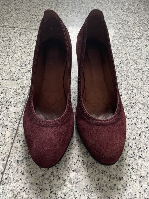 Sapatos de camurça numero 36