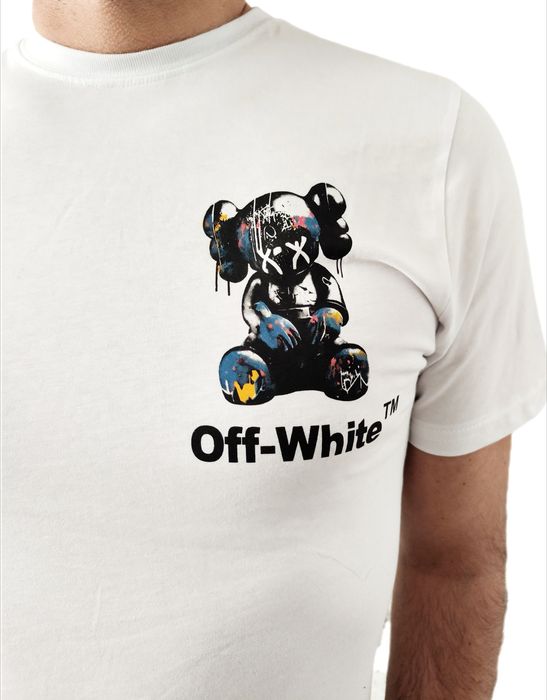 Off White komplet bawełniany r.S,M,L,XL,XXL