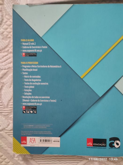 Livros Escolares 9, 10, 11 e 12ano