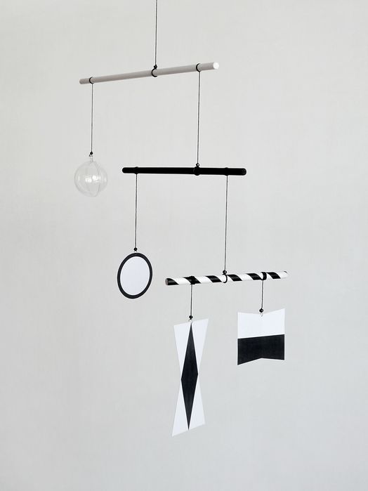 Mobile Montessori munari i ośmiościenny wraz z uchwytem