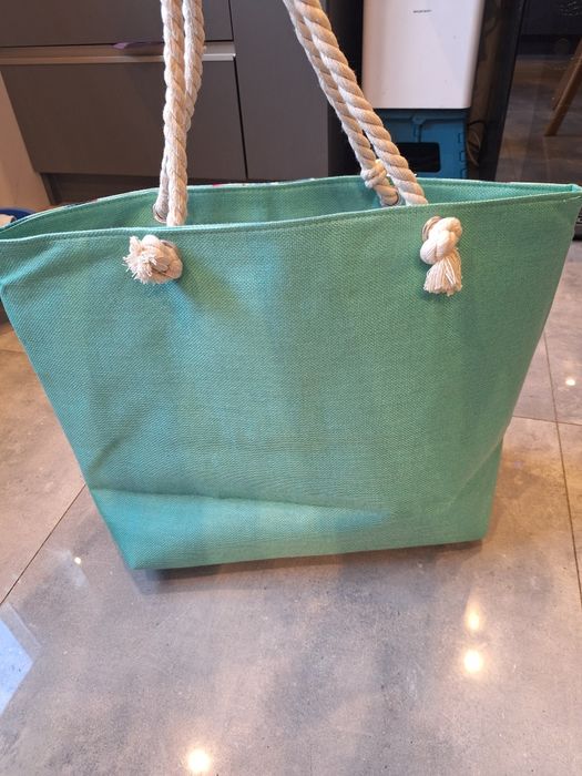 Duża torba plażowa flamingi nowa