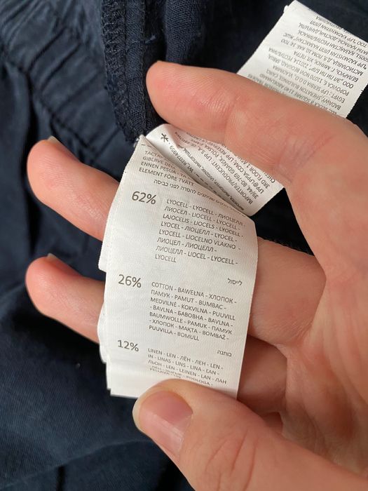 Spodnie granatowe Reserved