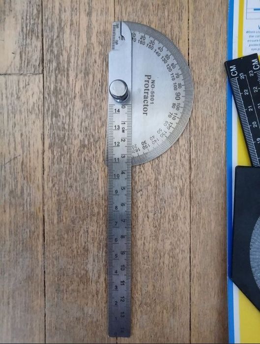 Новый Угломер асорти школьника угольник регулируемый