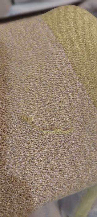 Chusta szal żółty