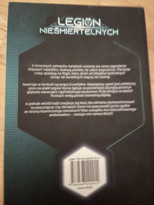 Legion Nieśmiertelnych t. 19 Świat Dżungli B.V. Larson