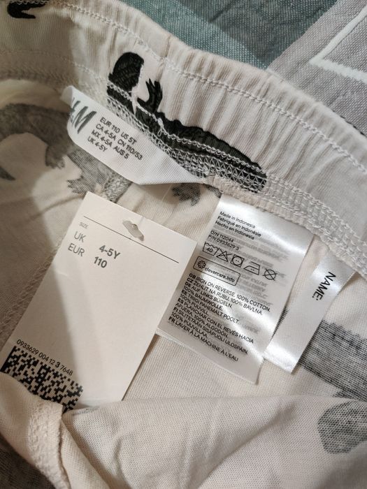 Шорти тонкі H&m 4-5 роки