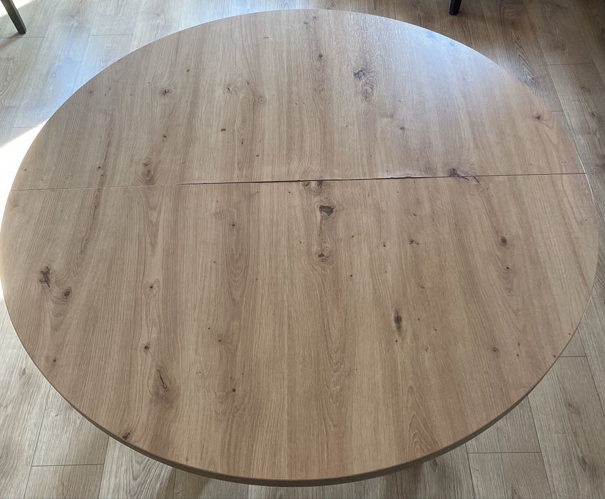 Stół okragły rozsuwany