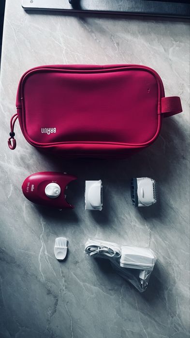 Епілятор Braun Silk-epil 3 SE 3-033 (PINK) + рожева сумка