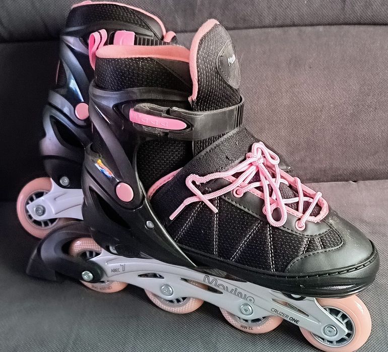 Łyżworolki Rolki damskie Nowe szybkie