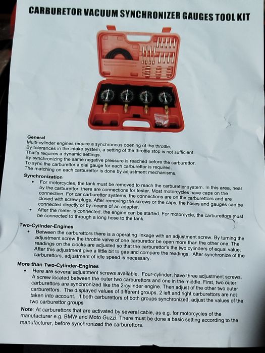 Farramenta carburador vacum