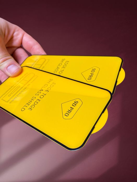 Захисне скло для Айфон 16/16 Pro Max | Всі моделі в наявності | 9D