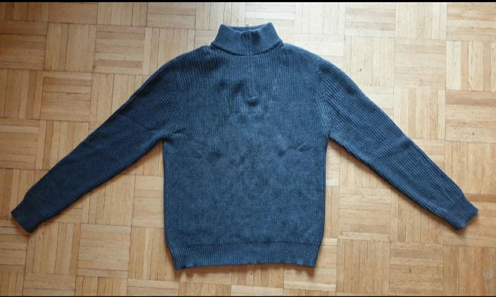 Nowy szary sweter bawełna 100% Meraki rozmiar L