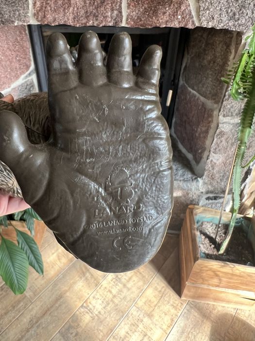 Figurka małpa king kong, duza vintage lanaro, 2016 monkey