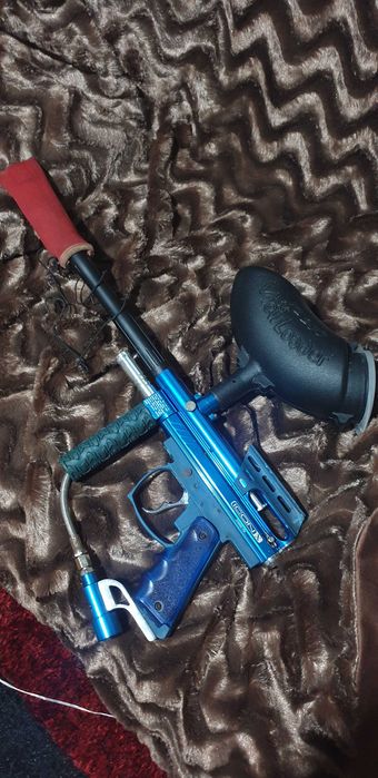 Arma paintbal usada