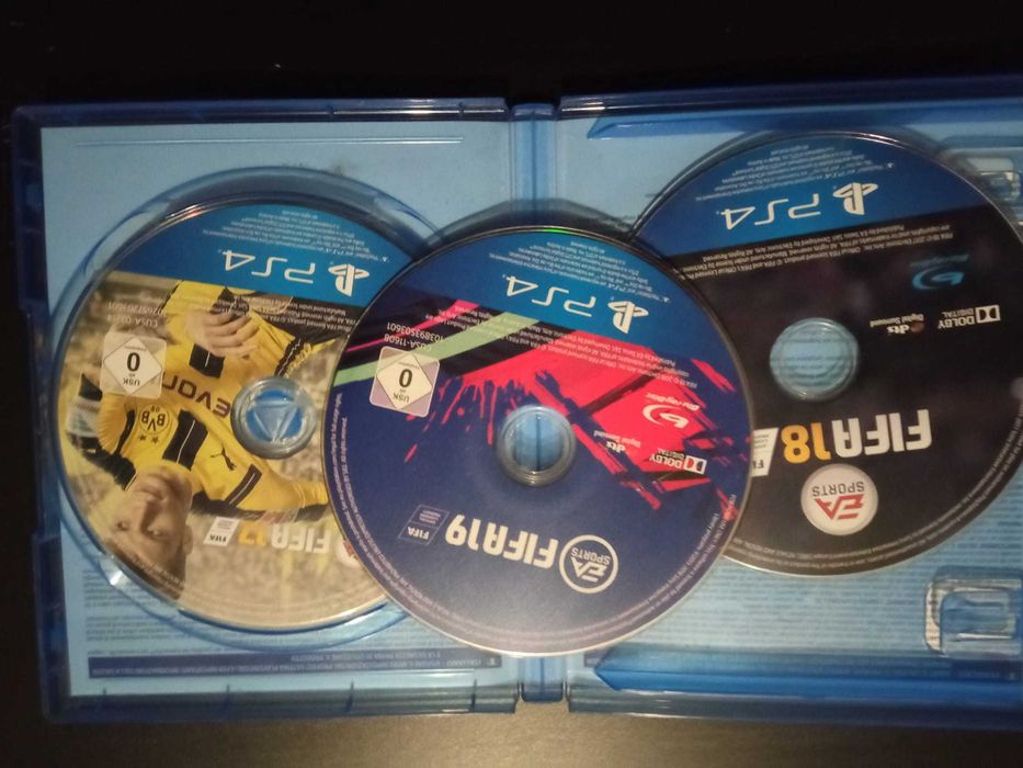 Jogos ps4 novos (Fifa 17/18/19, Drive Club, Batman)