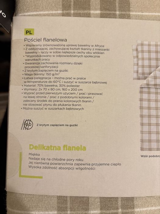 Pościel flanelowa