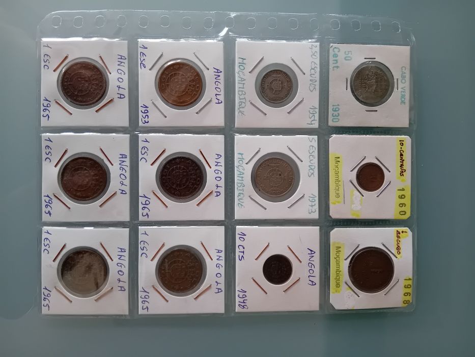 Coleção Moedas Portugal, Ex-colónias