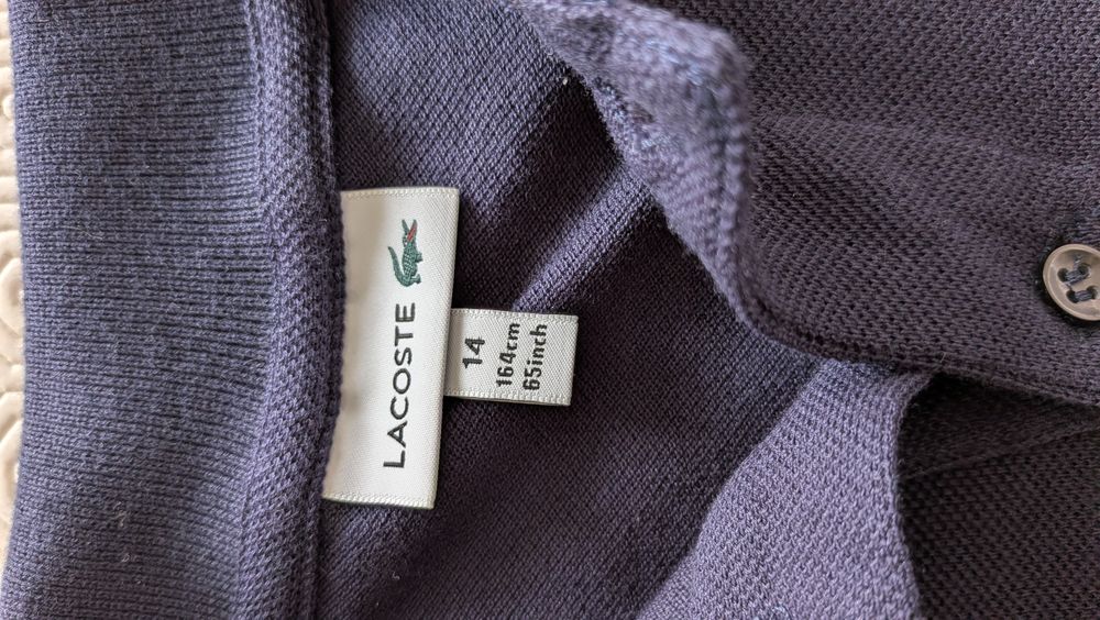 Polo Lacoste 14 anos, 164 cm