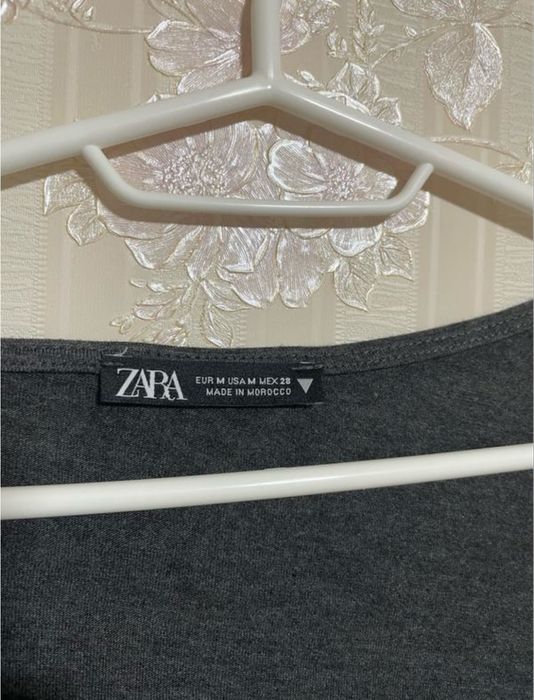 Лонгслів/кофта жіноча сірого кольору Zara