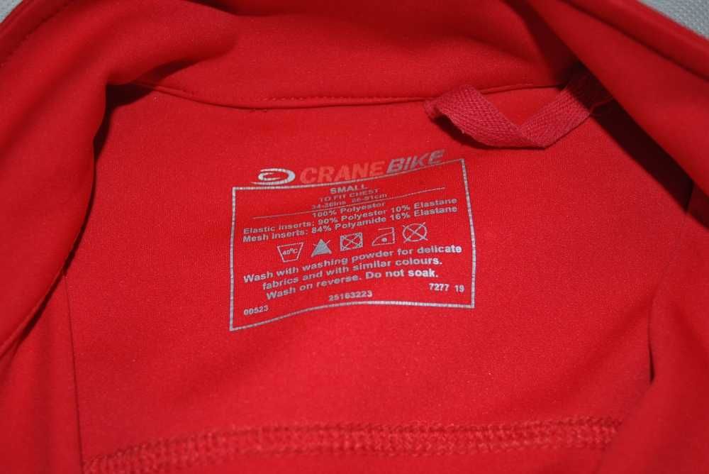 CRANE  BIKE S kurtka męska softshell rowerowa przeciwwiatrowa i6v