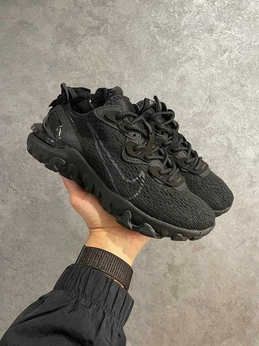 !SALE! Nike React Vision Black 40 41 42 43 44 45 найк реакти черные