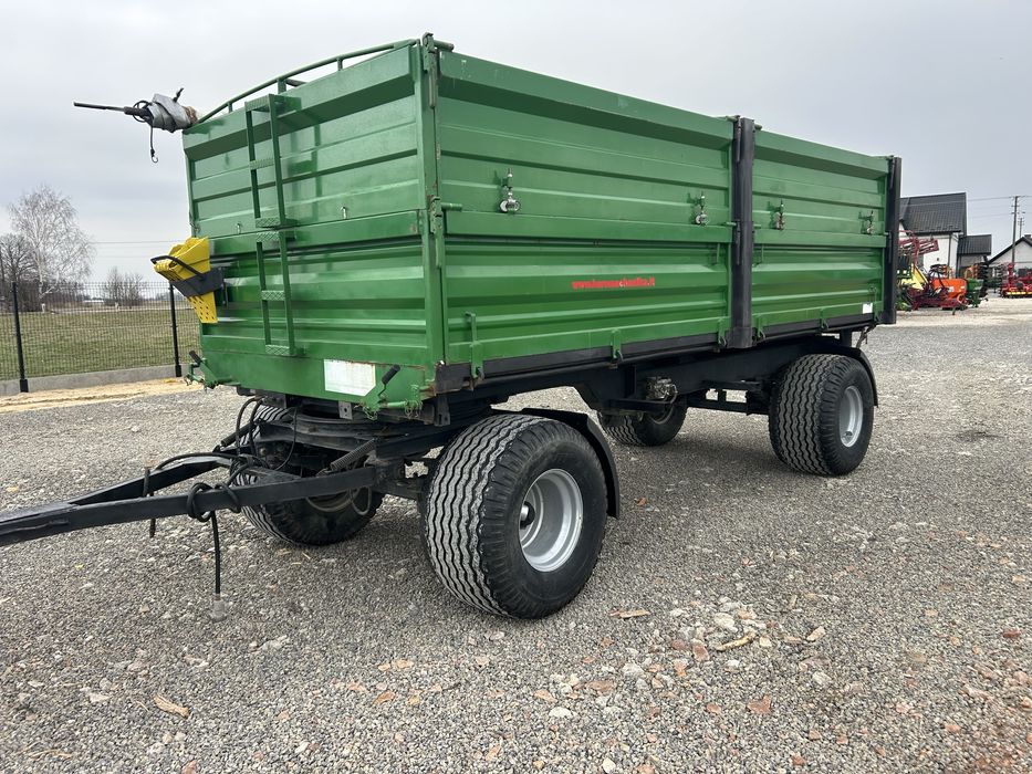 Przyczepa rolnicza Palms 11 t, oryginał 2017r