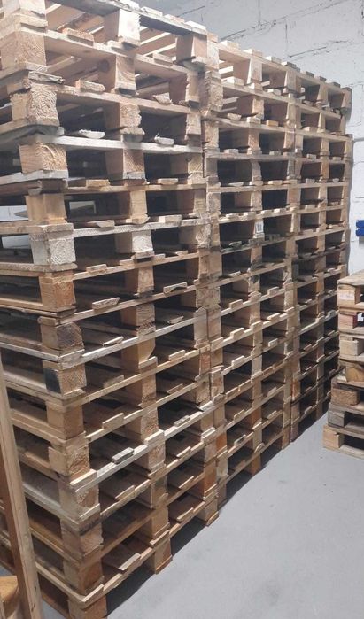 Używane palety jednorazowe 120x80 jasne