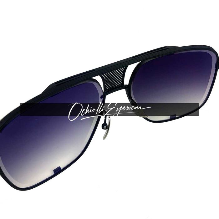 Okulary przeciwsłoneczne Dita MACH FIVE czarny mat z pudełkiem