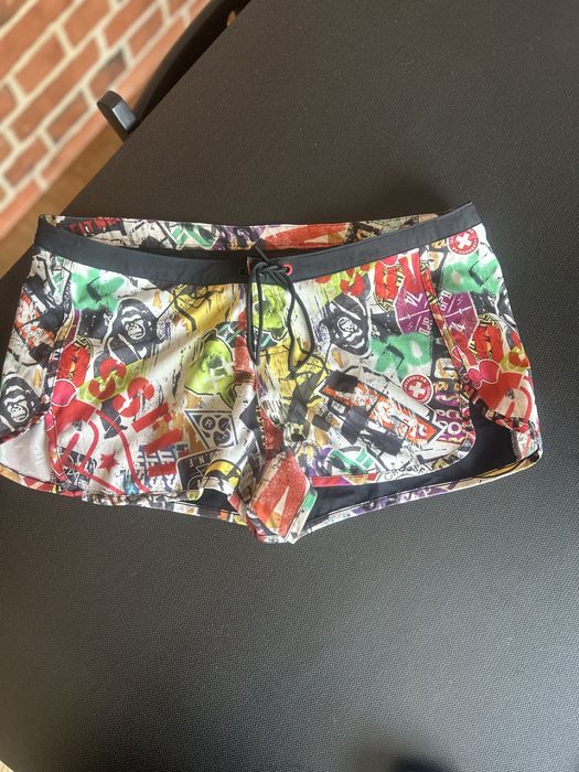 Шорты Reebok с принтом